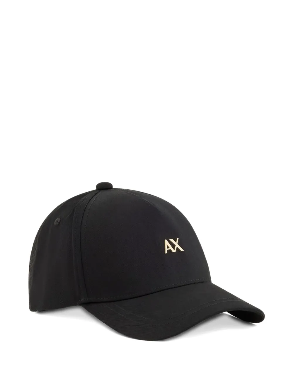 Armani Exchange logo-detail baseball hat - Nero