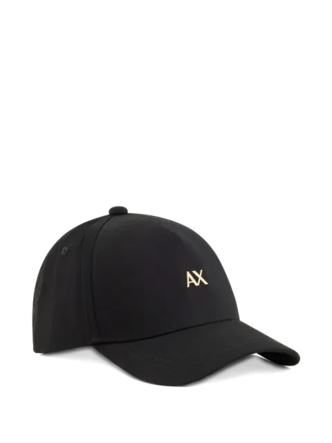 Armani Exchange gorra de béisbol con detalle del logo