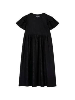 Emporio Armani Kids リブニット ワンピース | ブルー | FARFETCH JP