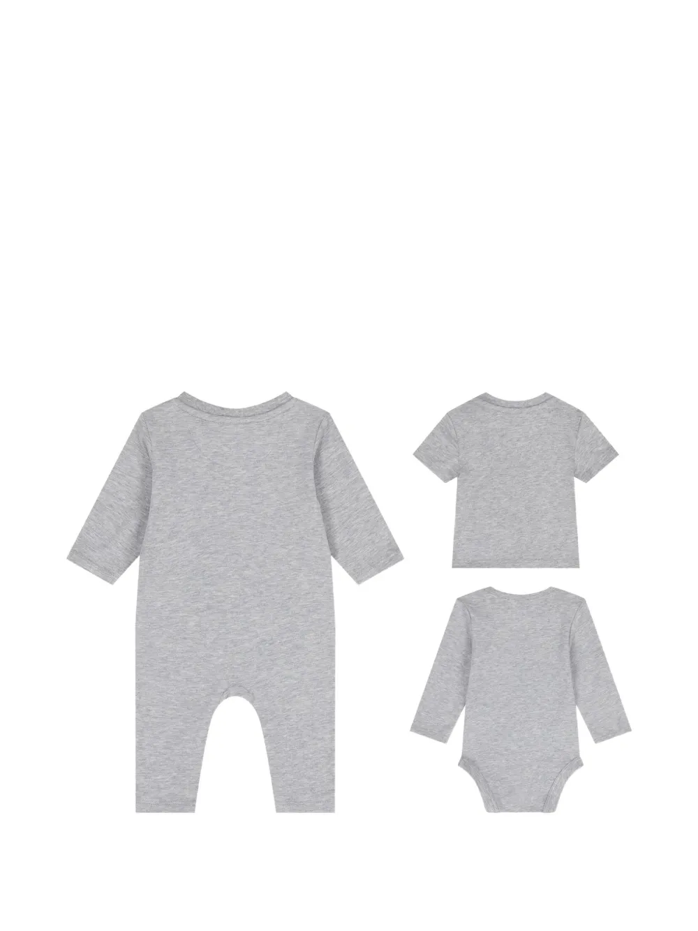 Calvin Klein Kids Romperset met logo Grijs