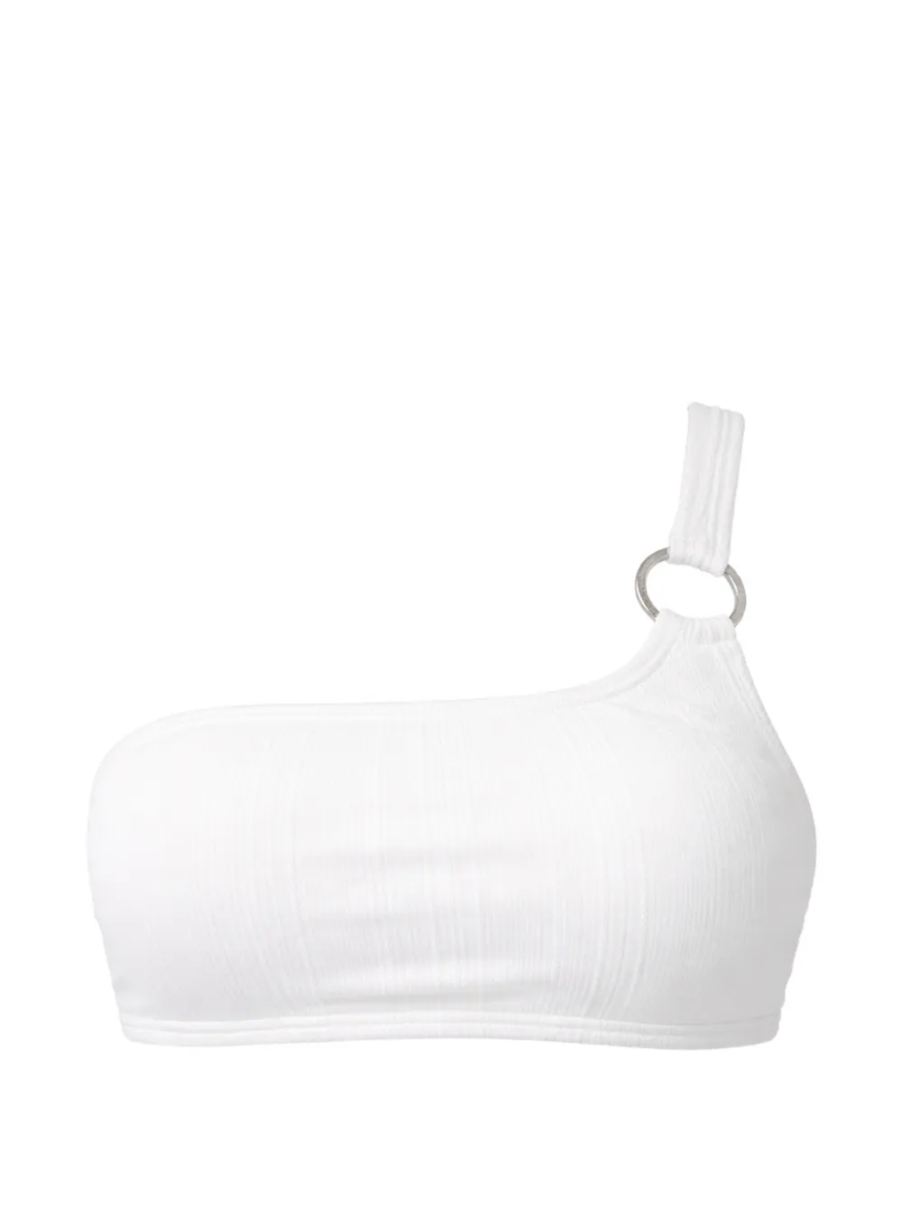 Michael Michael Kors one-shoulder bikini top - Bianco