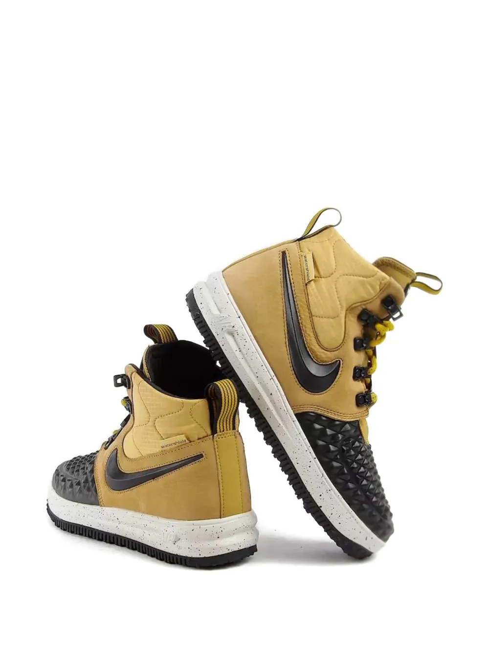  Nike Kids Lunar Force 1 Lace-up Sneakers - Neutrals 