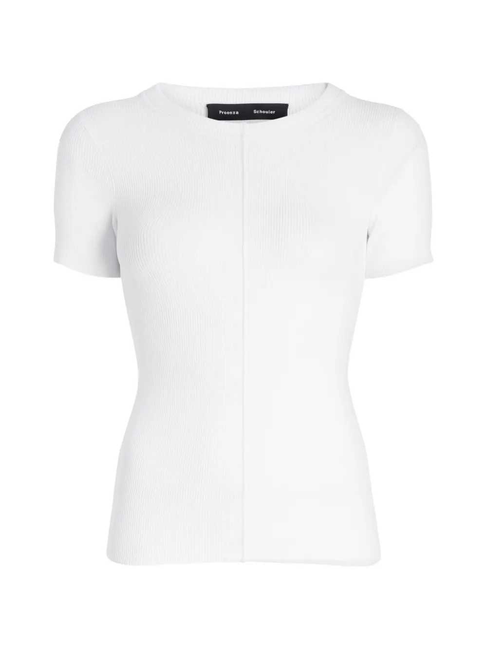 Proenza Schouler ribbed T-shirt - Bianco