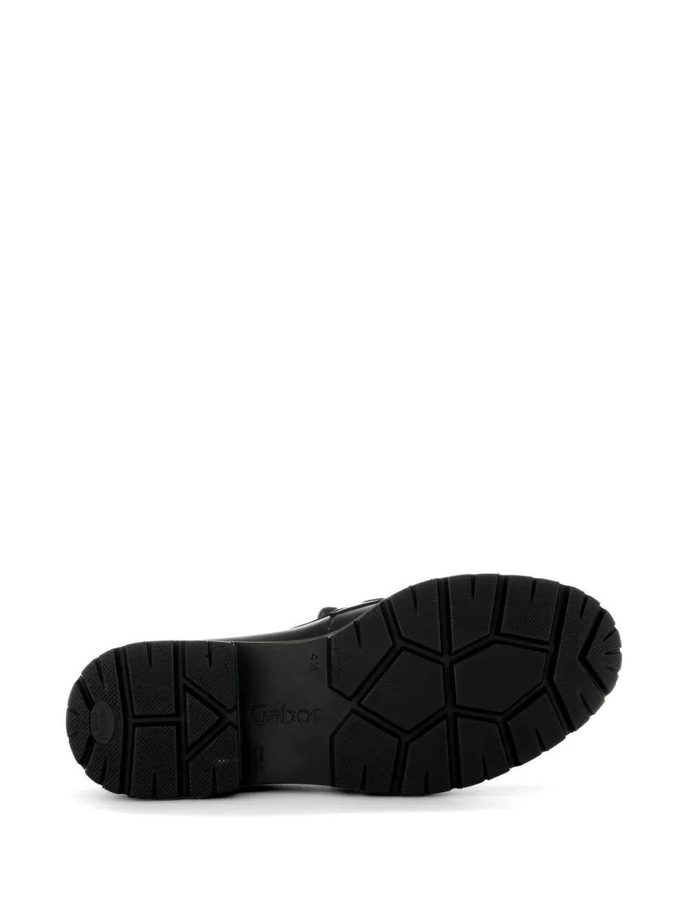 Gabor Chain-detail Loafers - Black 