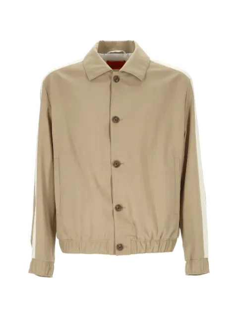 BOSS button striped jacket