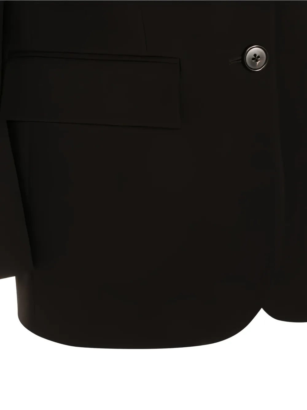  The Row Notched-lapels Buttoned Blazer - Black 