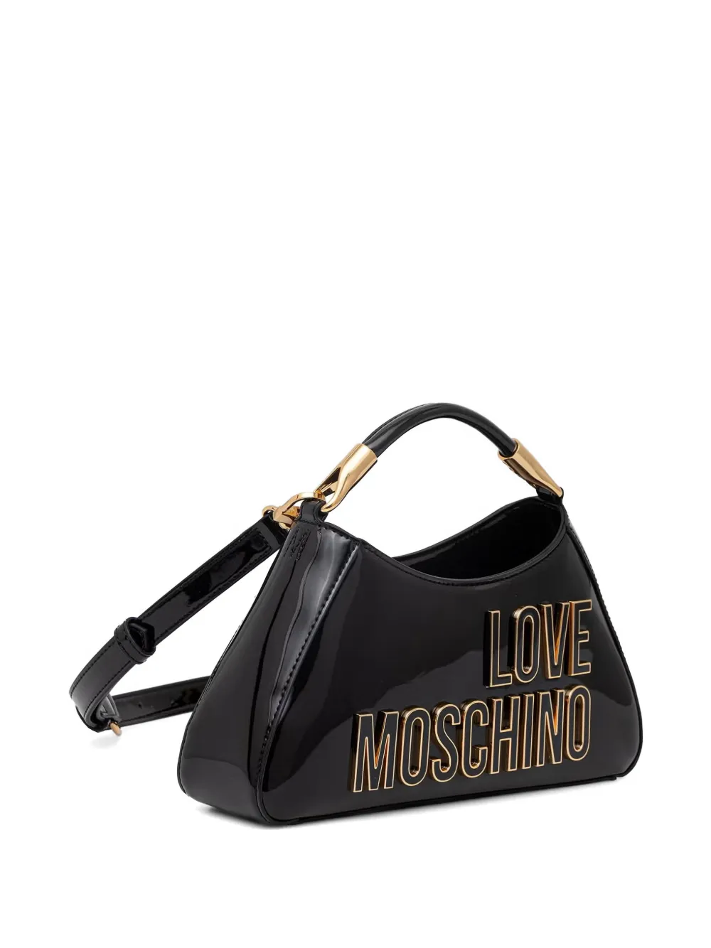 Love Moschino Heuptas met logoplakkaat Zwart