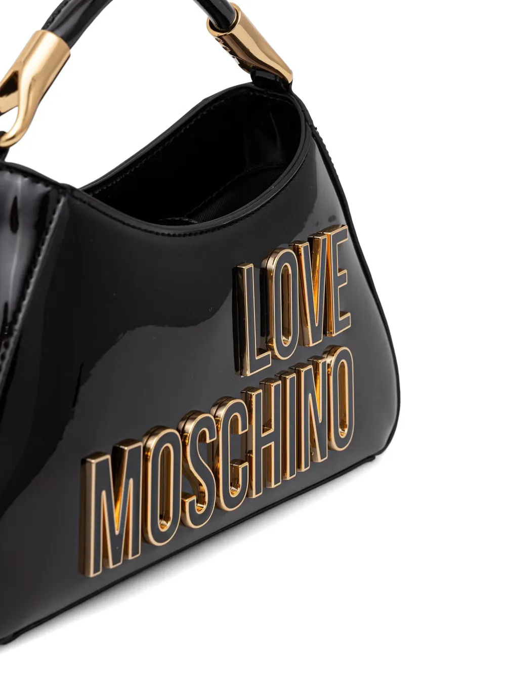 Love Moschino Heuptas met logoplakkaat Zwart