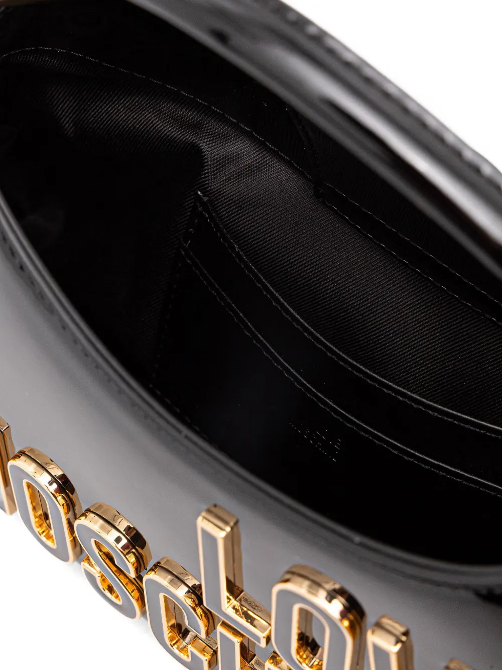 Love Moschino Heuptas met logoplakkaat Zwart