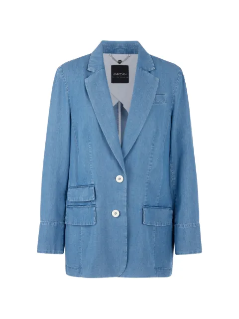 MARCCAIN pocket button oversized blazer