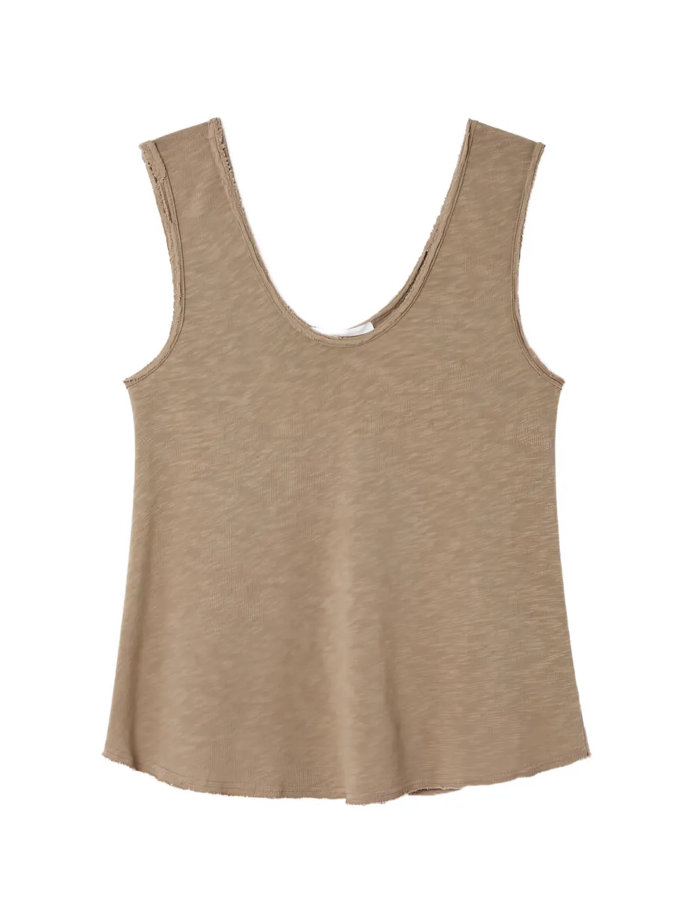 American Vintage Sonoma trapeze U-neck tank top - Nude