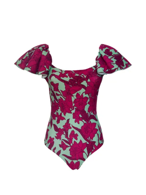 La DoubleJ floral-print swimsuit
