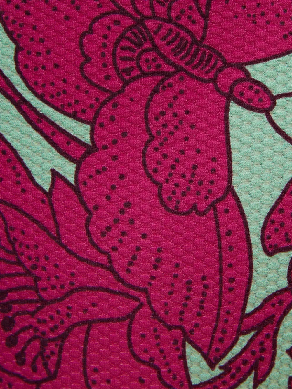  La Doublej Floral-print Swimsuit - Pink 