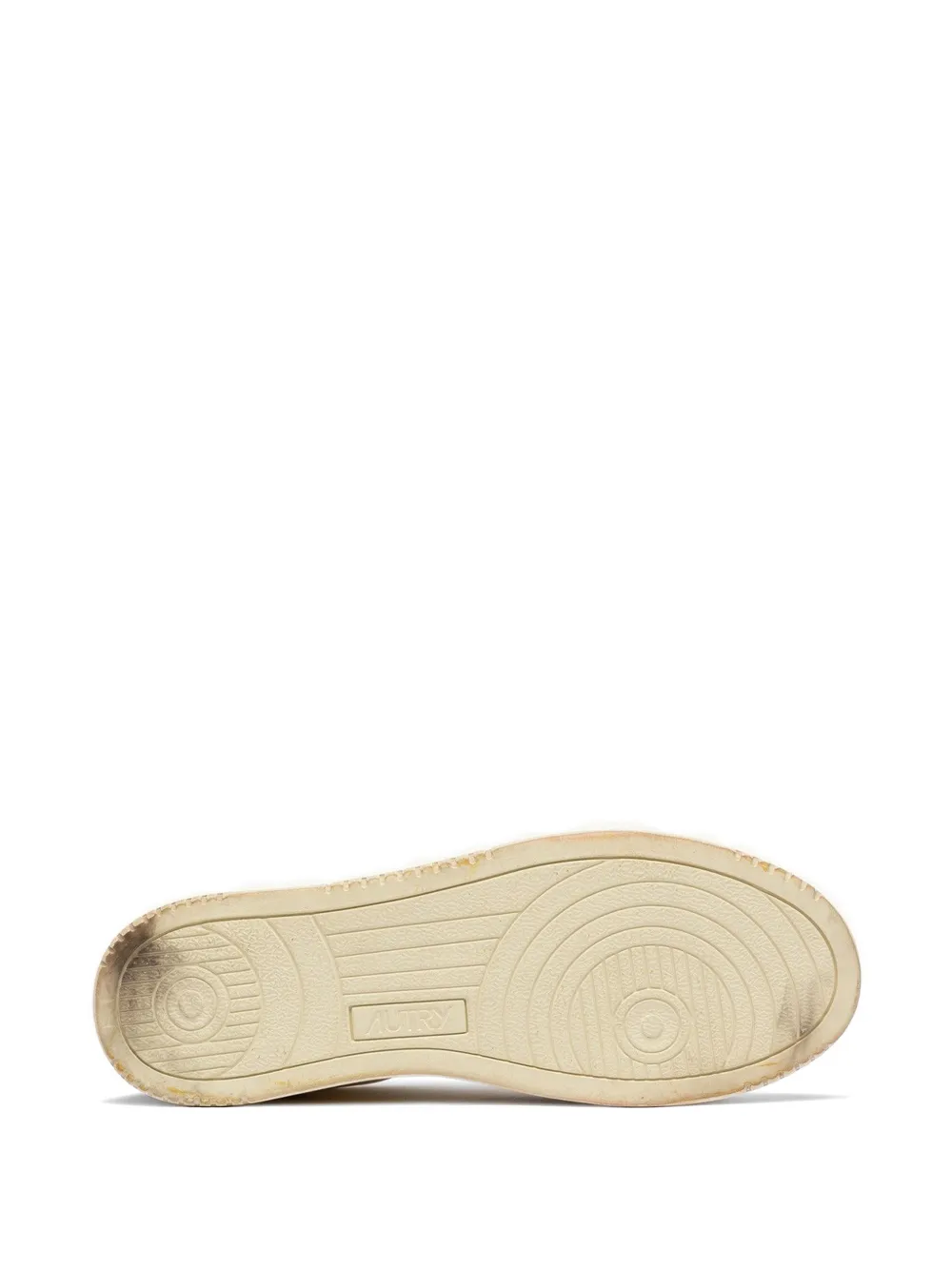 Autry Medalist Super Vintage sneakers met geperforeerde detail in de neus Wit