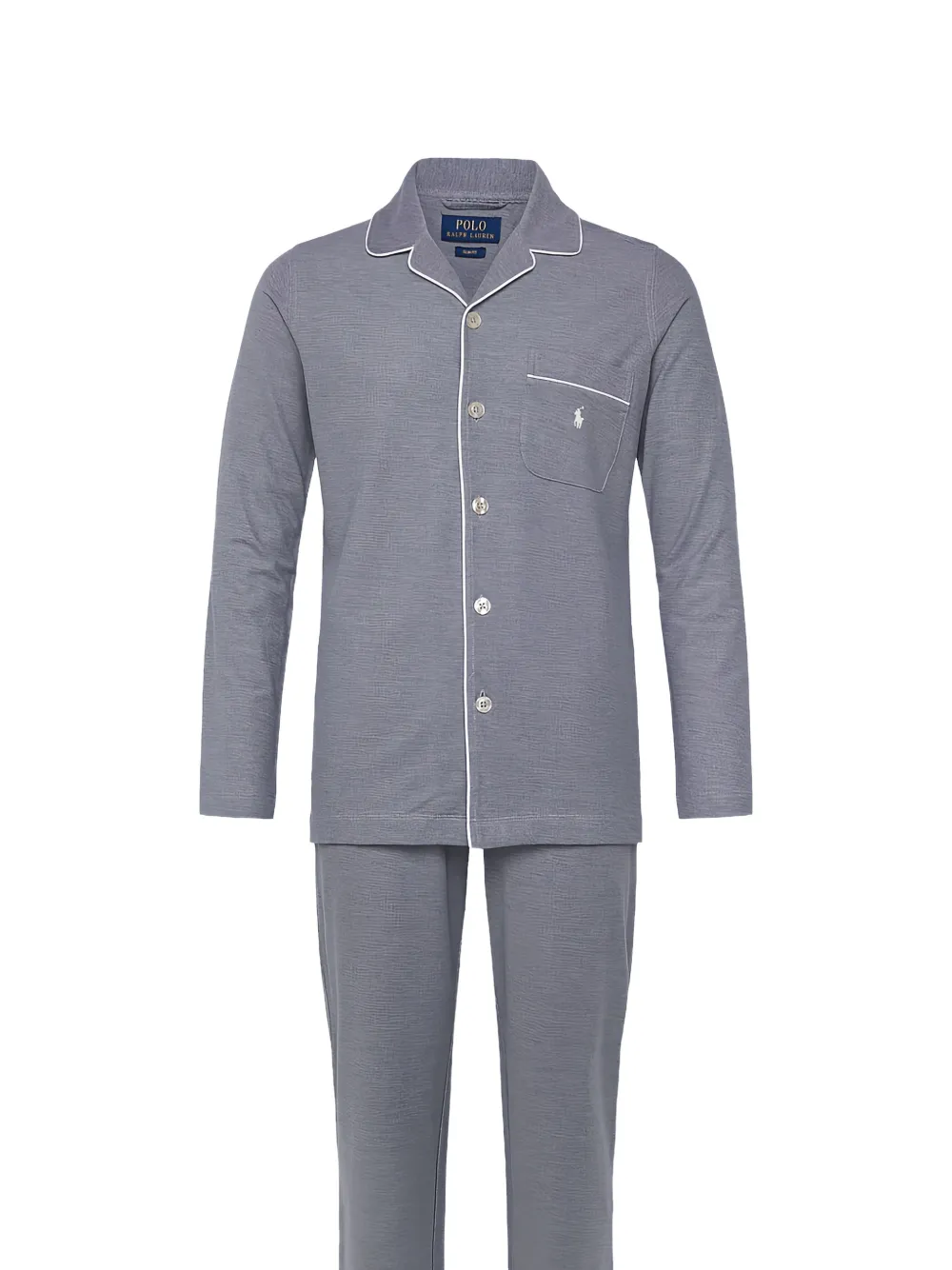 Polo Ralph Lauren piped-trim pyjamas - Blau