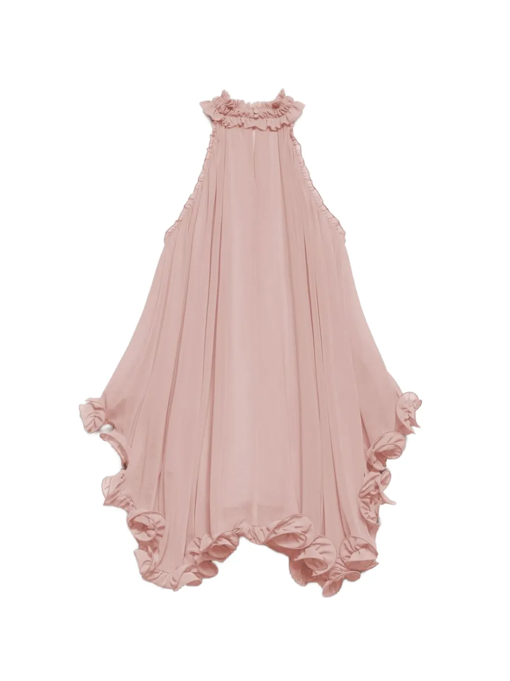 Tessa Mini Ruffled-Hem Dress