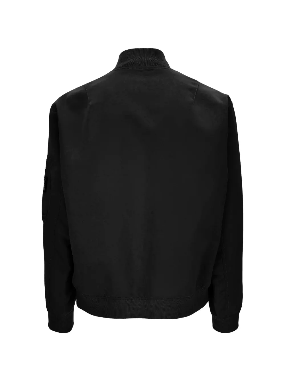  Versace Jeans Couture Zip Ribbed Jacket - Black 