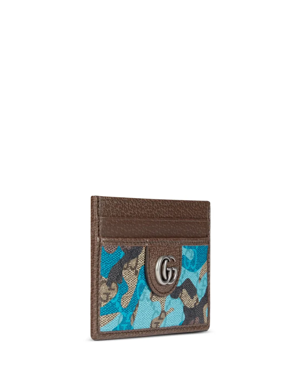  Gucci Gg-icon Card Holder - Brown 