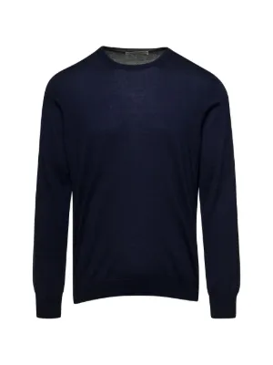 C.P. COMPANY サーマル ロンT スウェット イタリア製 ネイビー C.P. Company クルーネック スウェットシャツ | ブルー | FARFETCH JP