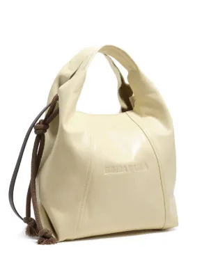 Patou Le Biscuit サテンショルダーバッグ | ホワイト | FARFETCH JP