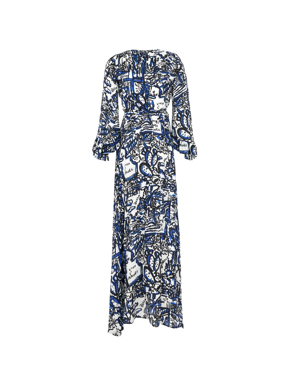 belted maxi dress