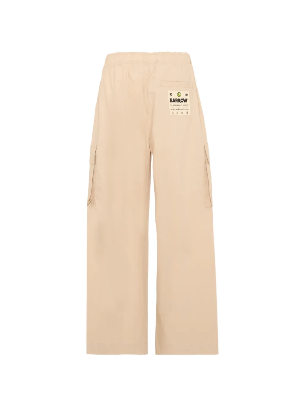 Barrow kids Cargo broek met ceintuur Beige
