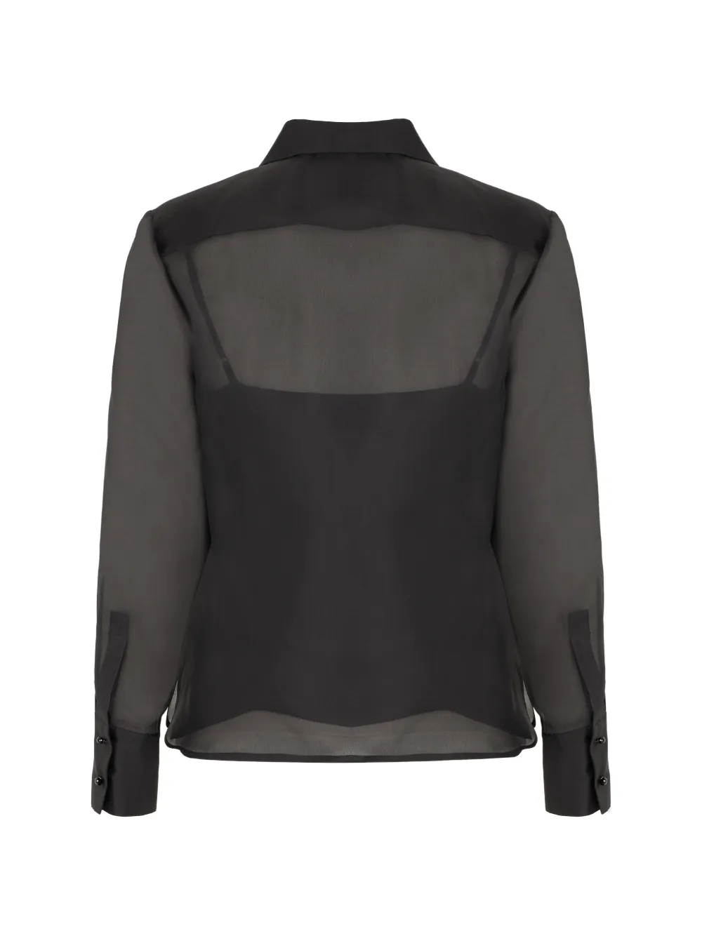 Max Mara Zijden shirt Zwart