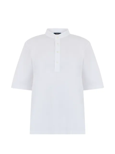 Herno button short-sleeve T-shirt