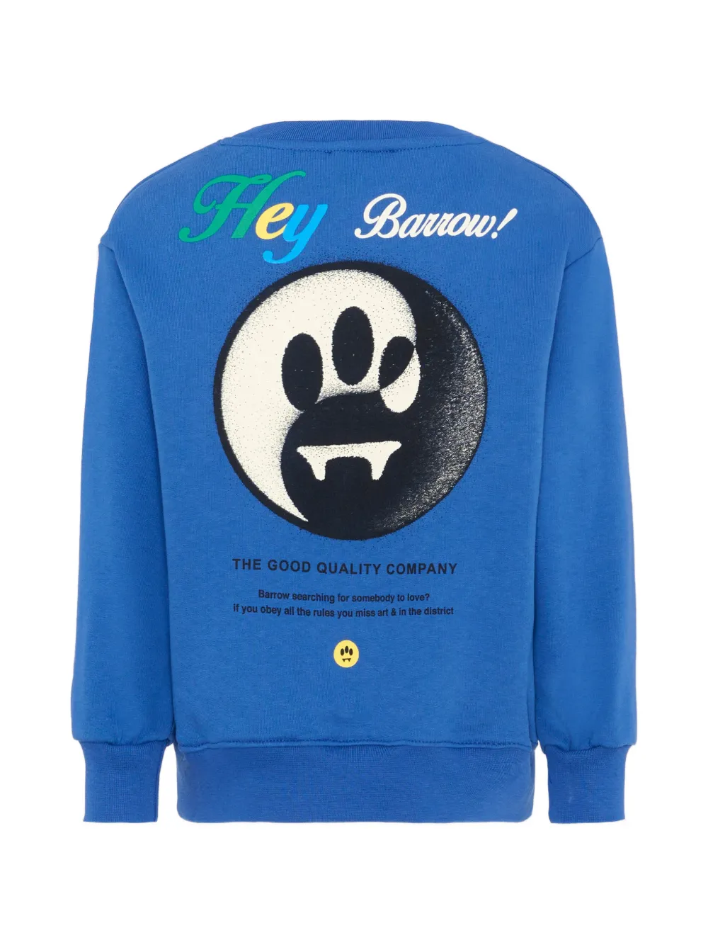 Graphic-Print Crewneck Sweatshirt