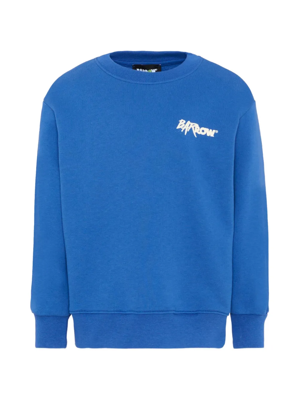 Barrow kids graphic-print crewneck sweatshirt - Blu