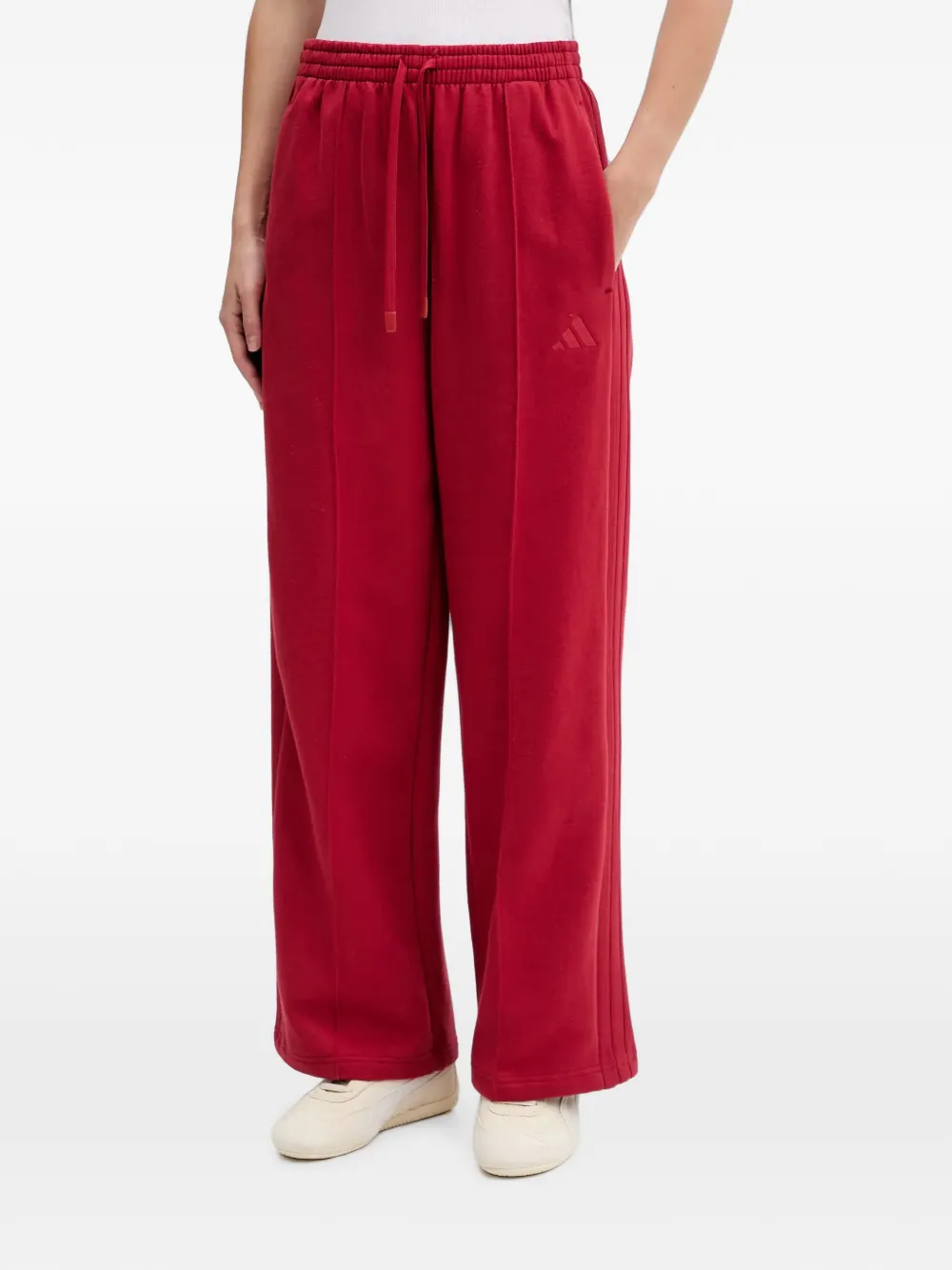 adidas Trainingspak met logodetail Rood
