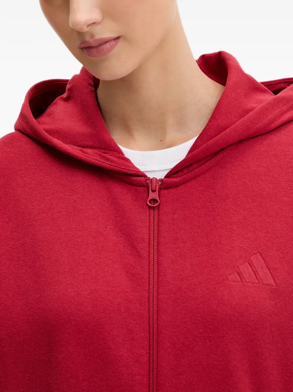 adidas Trainingspak met logodetail Rood