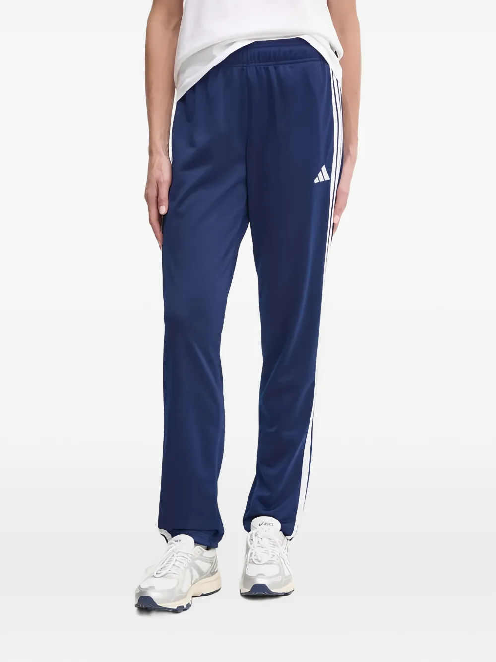adidas Gestreept trainingspak met rits Blauw