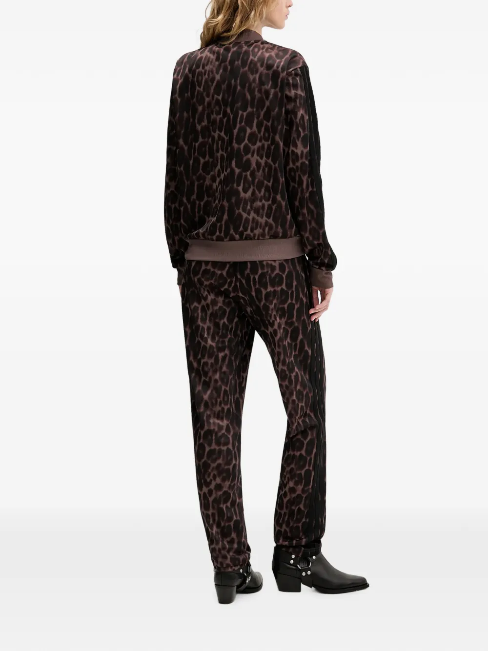 adidas Trainingspak met luipaardprint Bruin