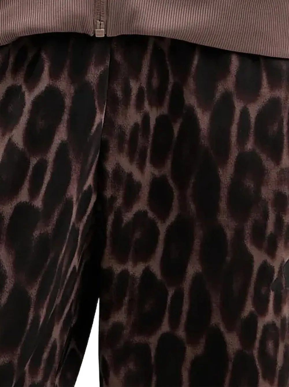 adidas Trainingspak met luipaardprint Bruin