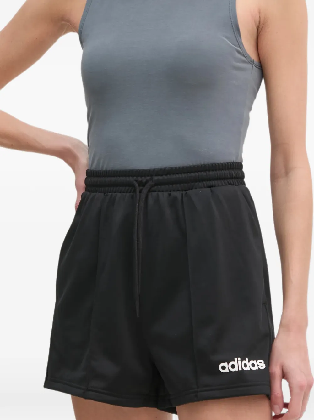adidas Linear S shortsset met trekkoord Zwart