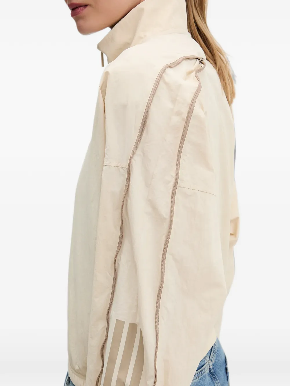 adidas City Tech sweater met rits Beige