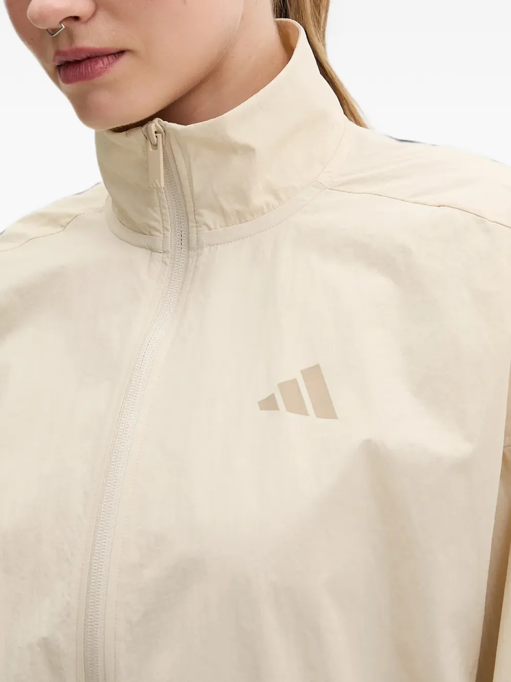 adidas City Tech sweater met rits Beige