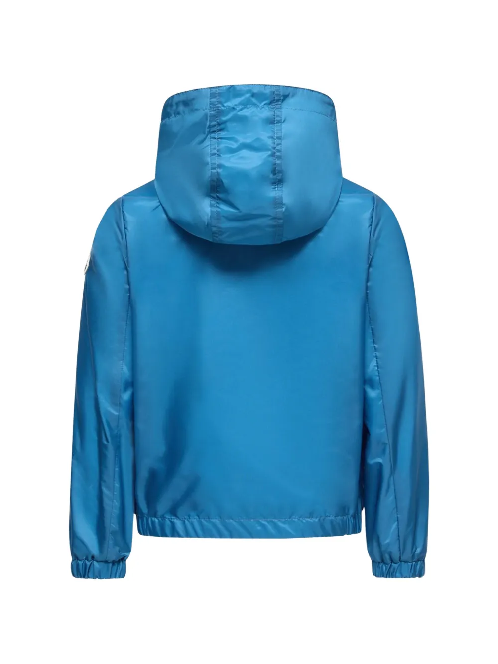 Moncler Enfant New Urville jack met capuchon en rits Blauw