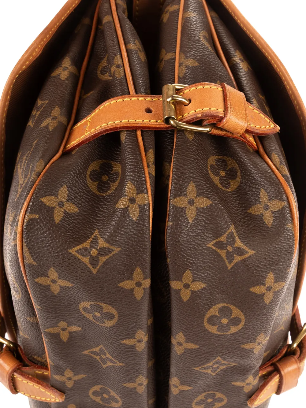 Saumur Monogram Cross Body Bag