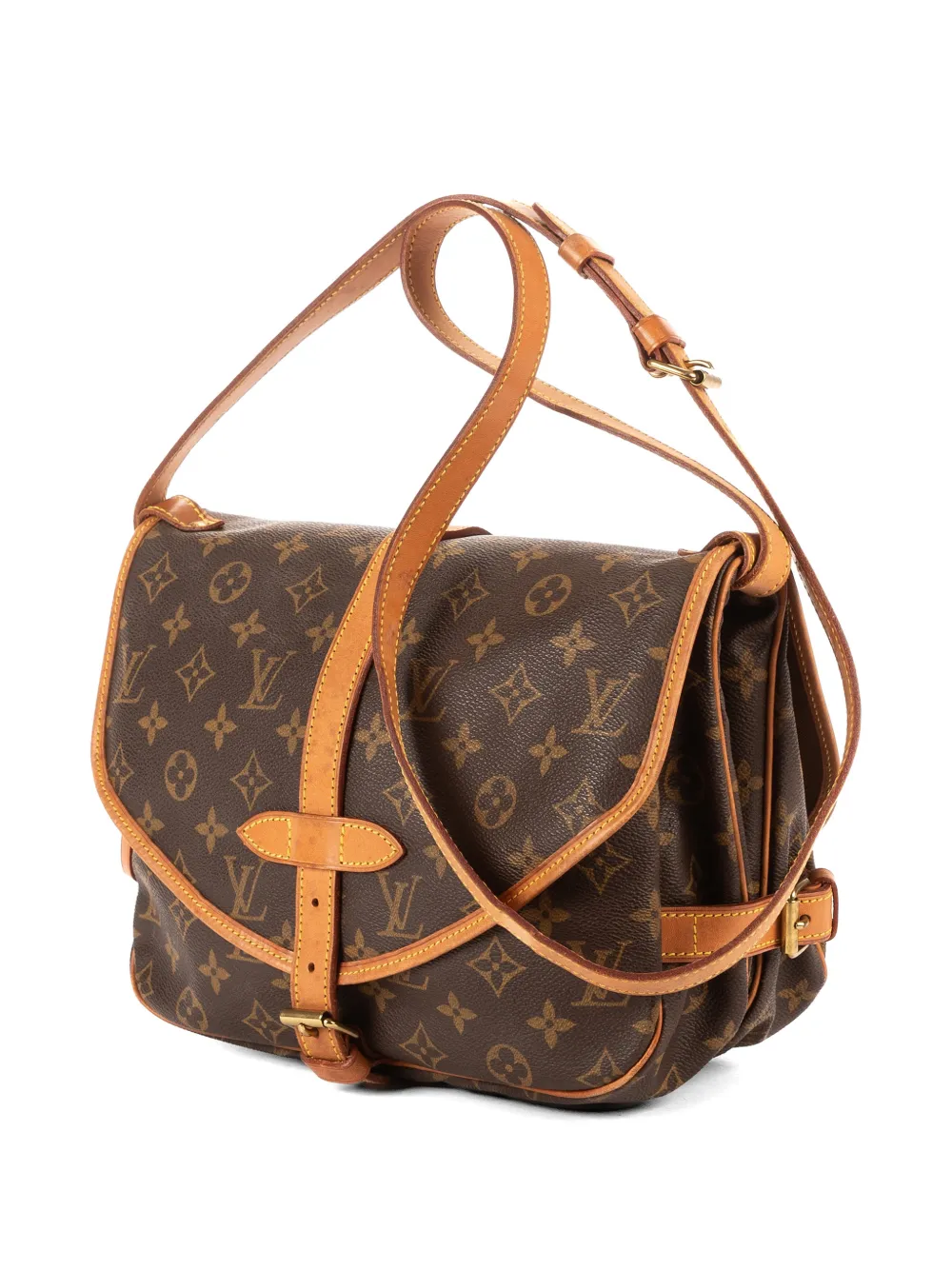 Saumur Monogram Cross Body Bag