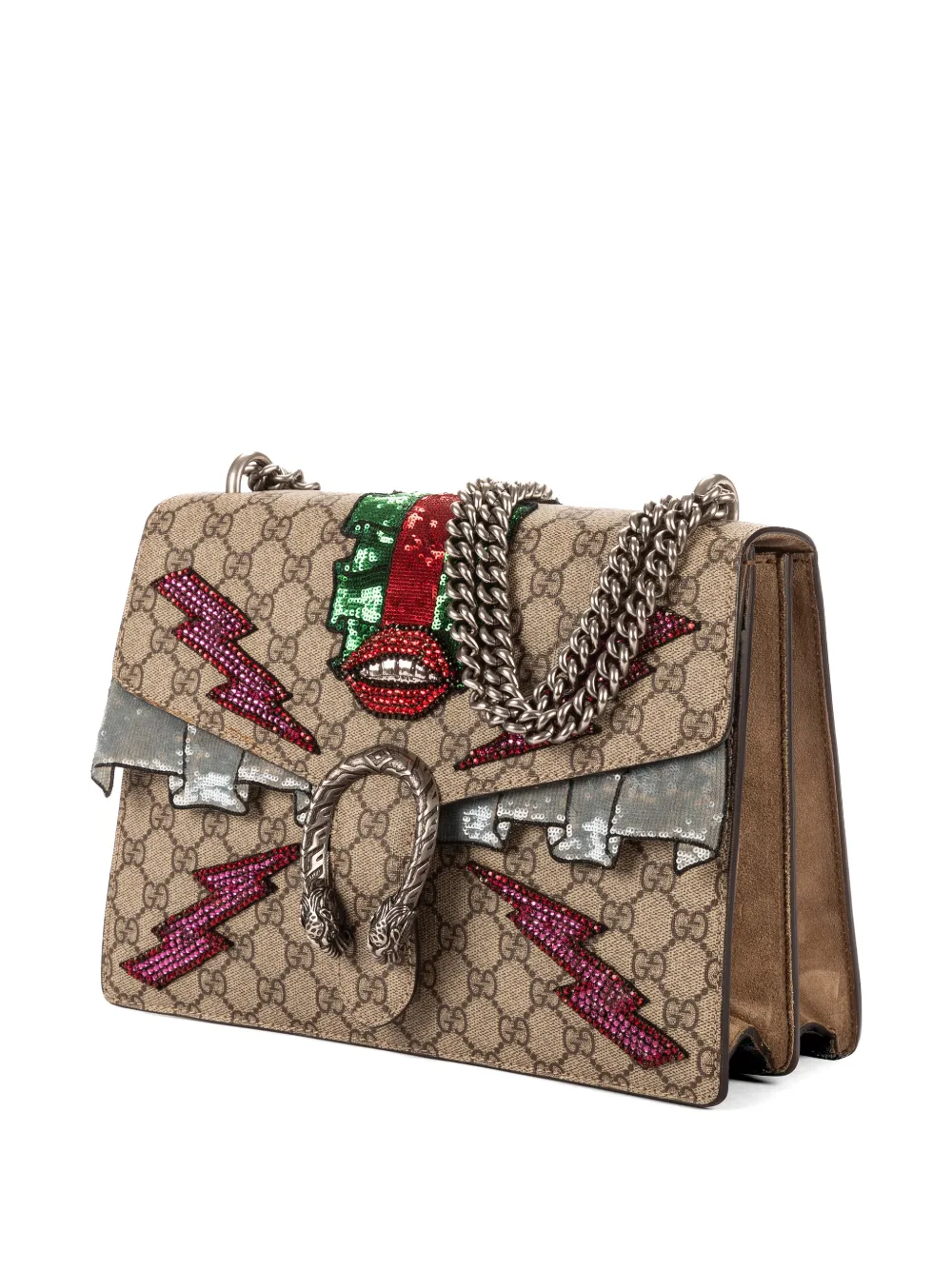 Dionysus Sequin Monogram Shoulder Bag