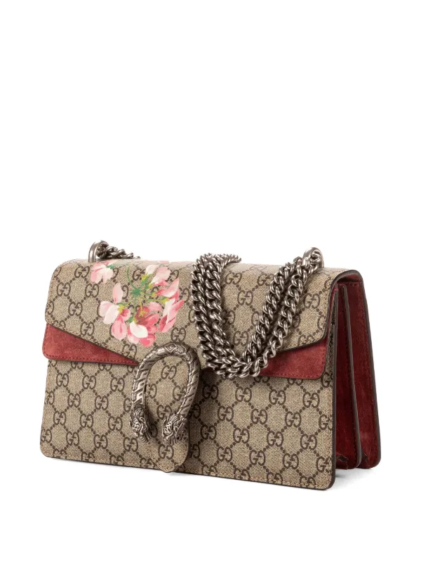 Gucci Pre-Owned GGスプリーム ブルームス ディオニュソス ショルダー 