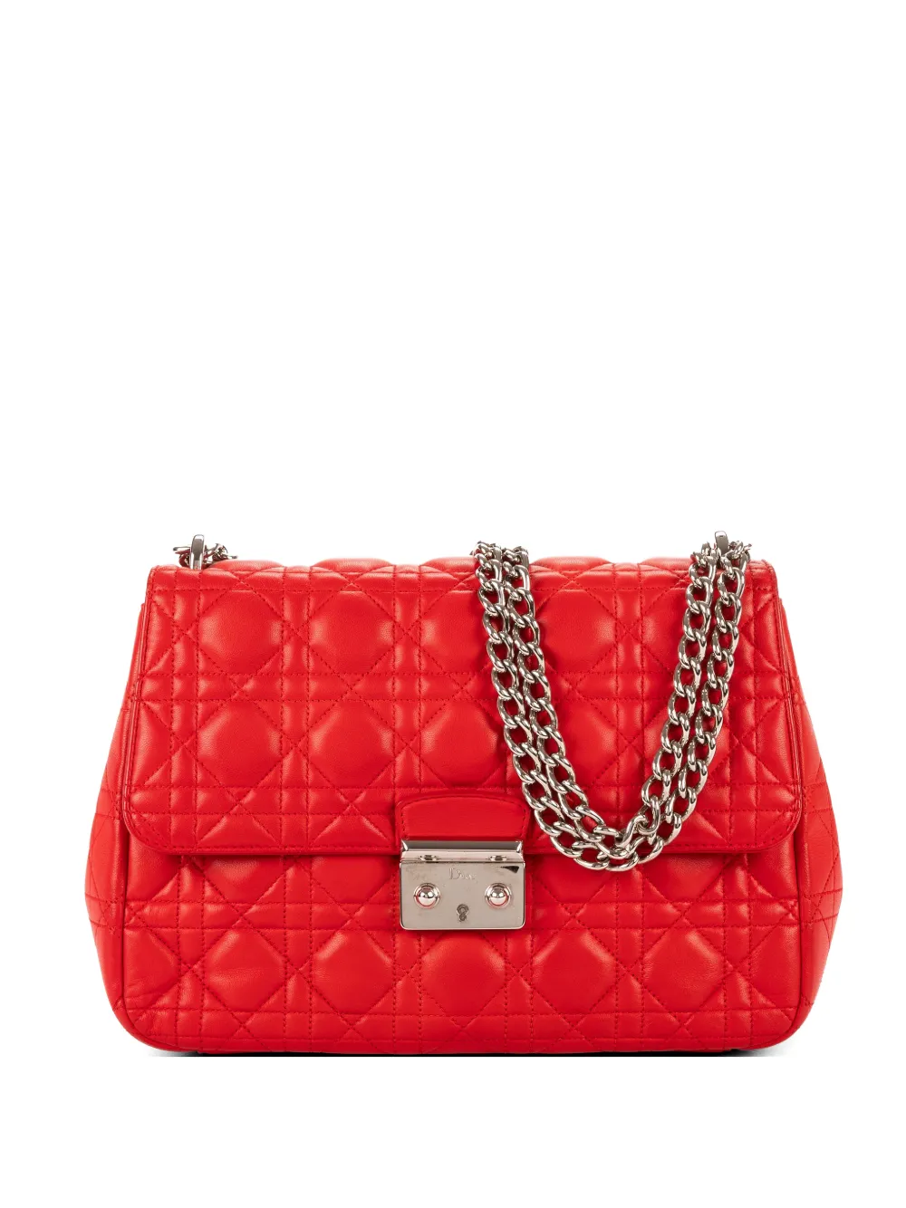 Christian Dior Pre-Owned Miss Dior quilted shoulder bag - Rosso