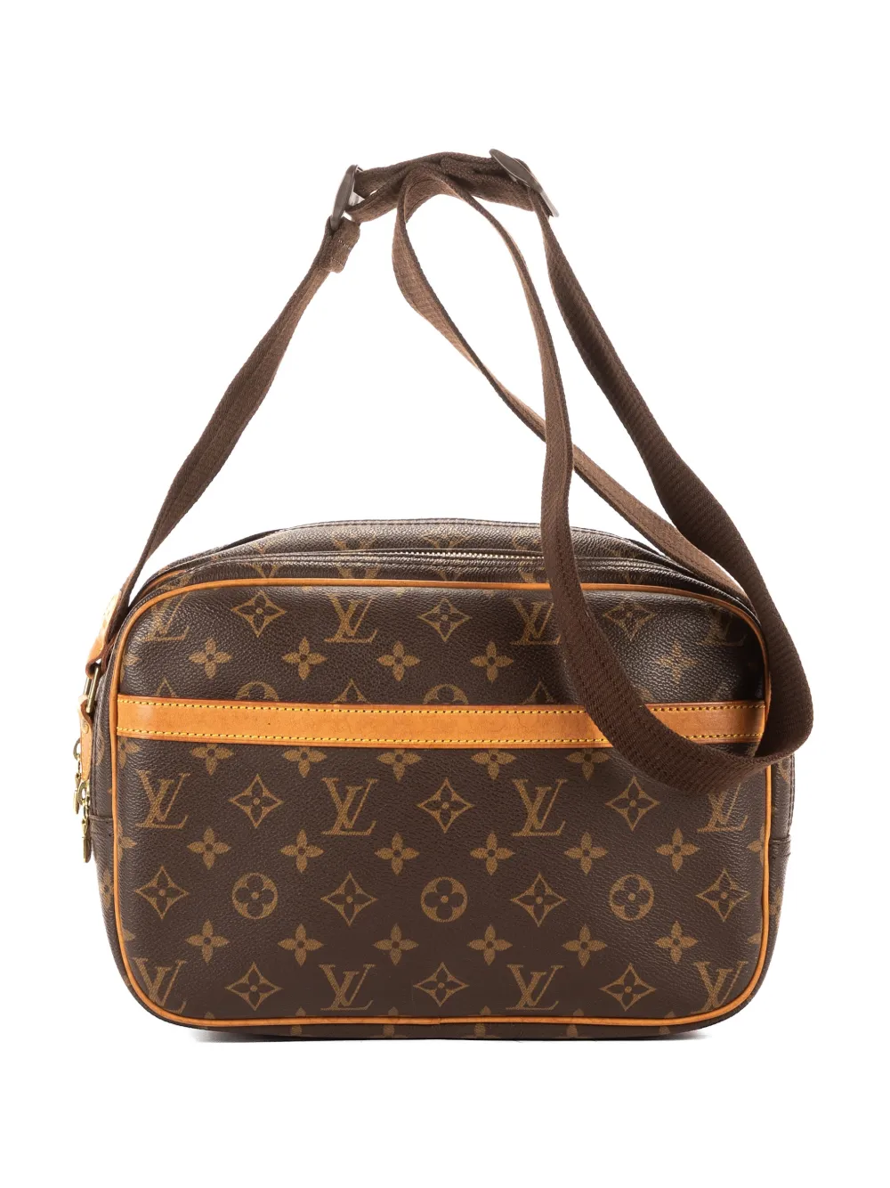 Louis Vuitton Pre-Owned PM Reporter monogram cross body bag - Marrone