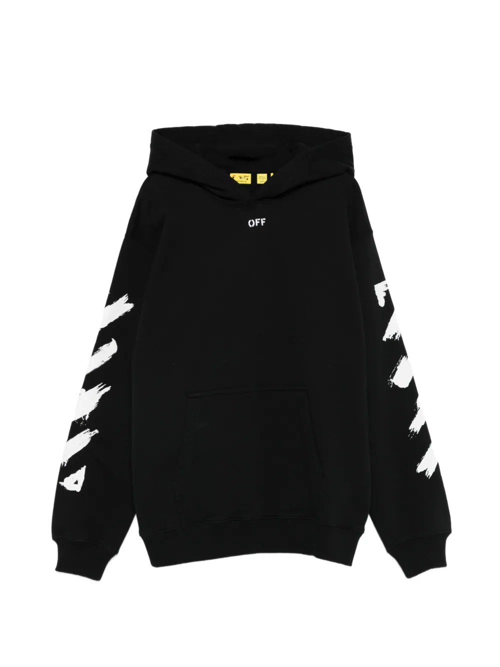 Off-White Kids brushstroke hoodie - Nero