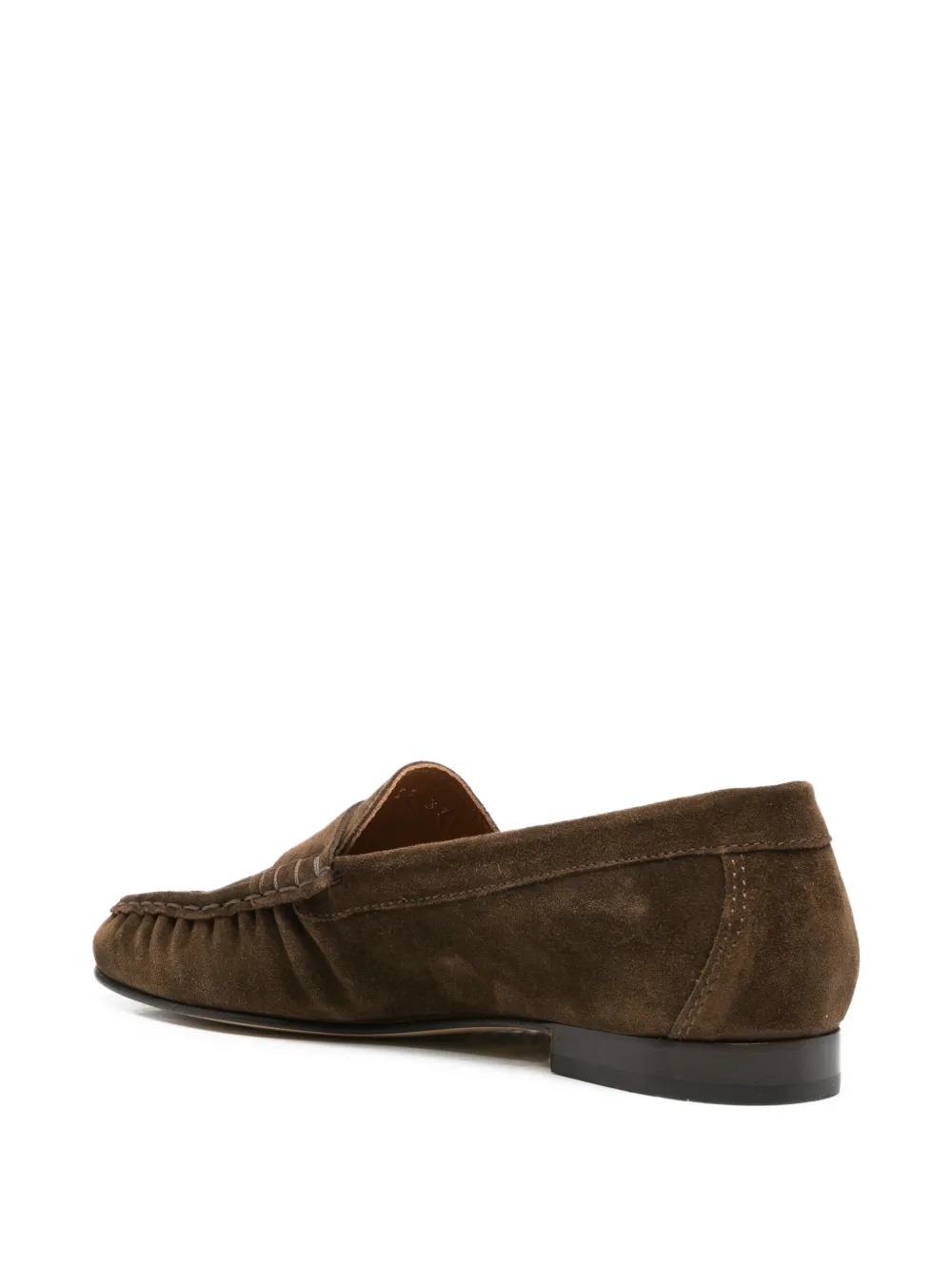  Poeve Suede Loafers - Brown 