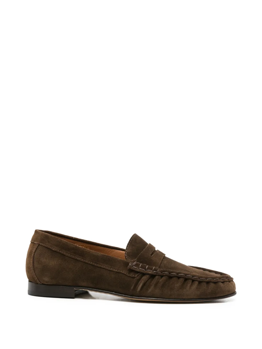 POEVE suede loafers - Braun