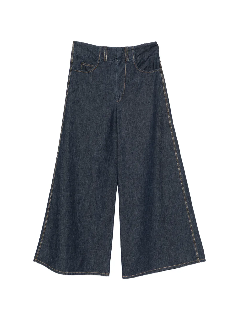 SUSANNE BOMMER wide-leg jeans - Blu