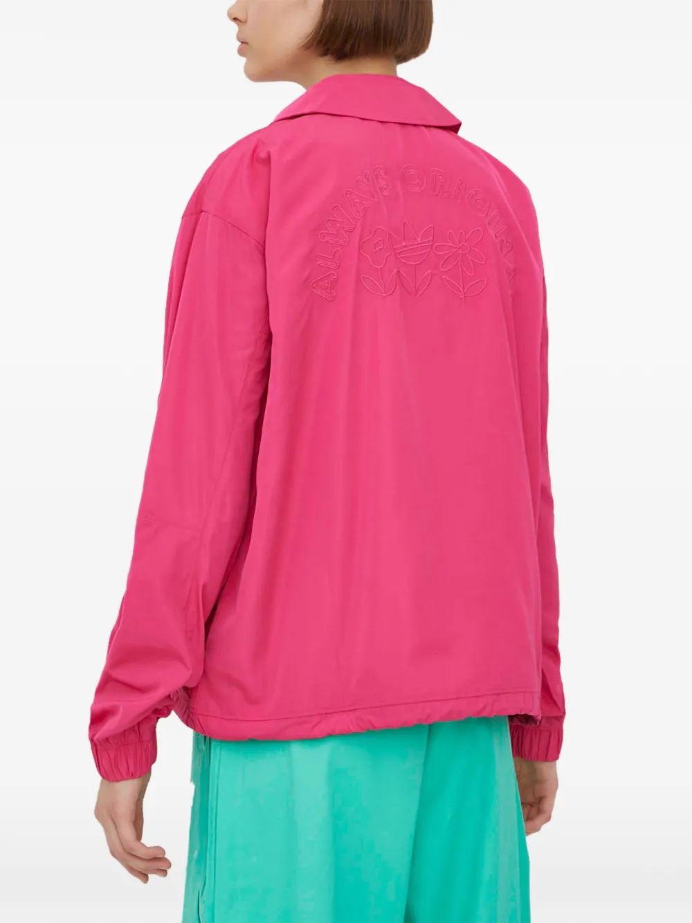adidas Always Original jack met borduurwerk Roze